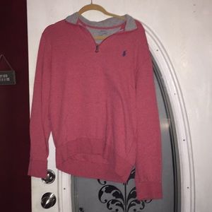 Polo Performance red long sleeve shirt